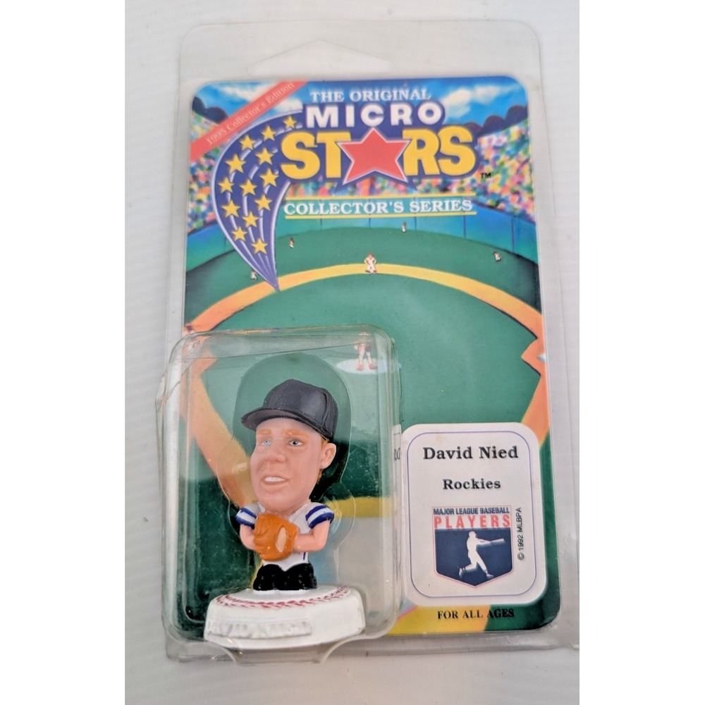 Micro Stars 1995 Series David Nied Rockies MLB Baseball --Sealed *